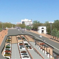 Парковочные места в административно-деловом центре в Коммунарке планируется построить под дорогами