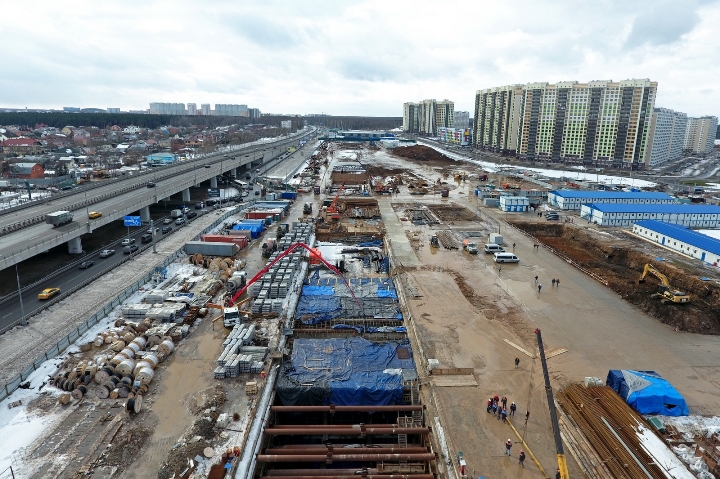 В начале следующего года планируется ввести в эксплуатацию участок метро «Раменки» - «Рассказовка»